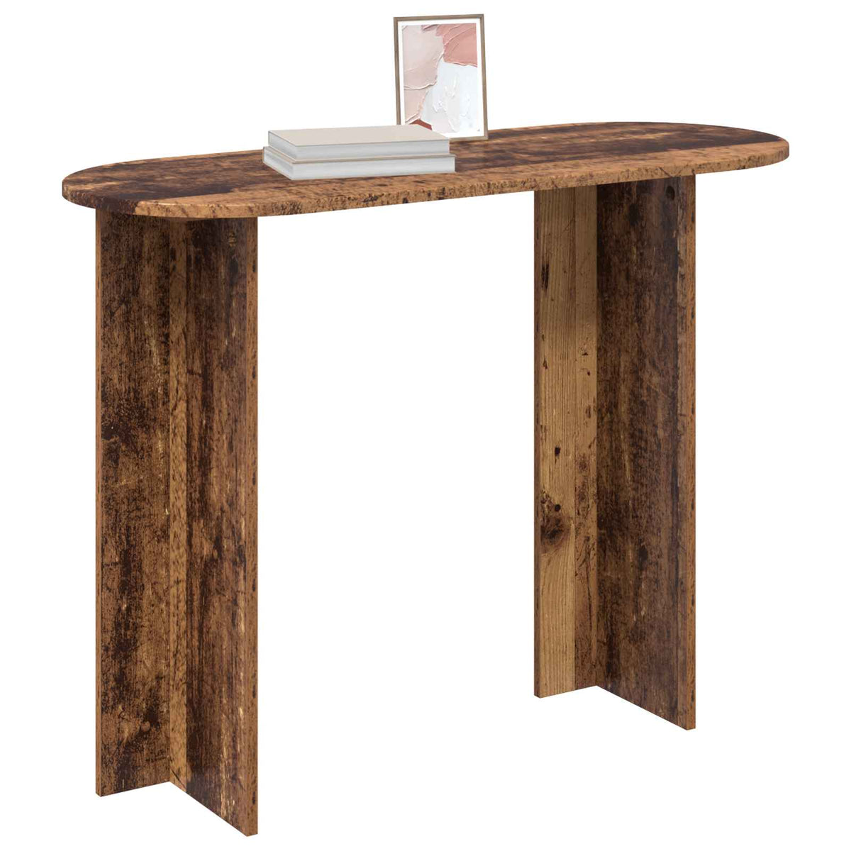 Konsolbord Gammelt træ 100 x 39,5 x 75 cm Konstrueret træ