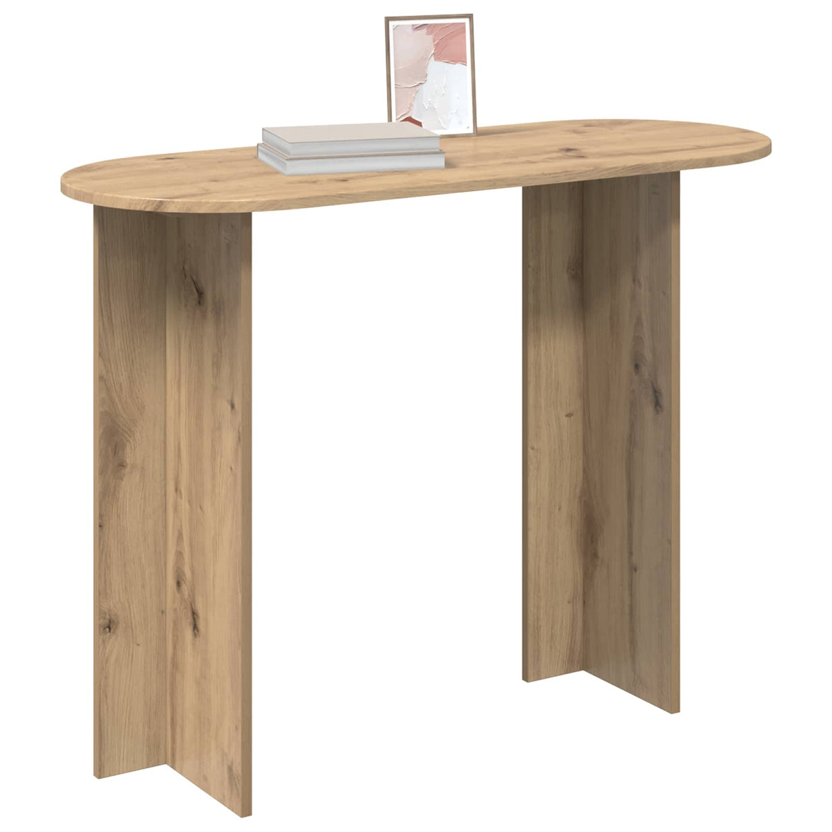 Konsolbord Artisan-eg 100 x 39,5 x 75 cm Konstrueret træ