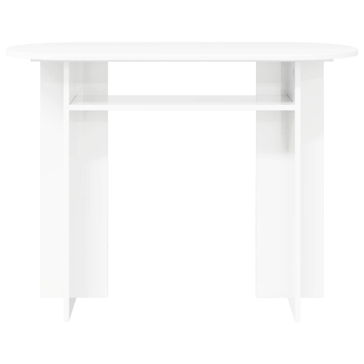 Konsolbord Hvid 100 x 39,5 x 75 cm Konstrueret træ