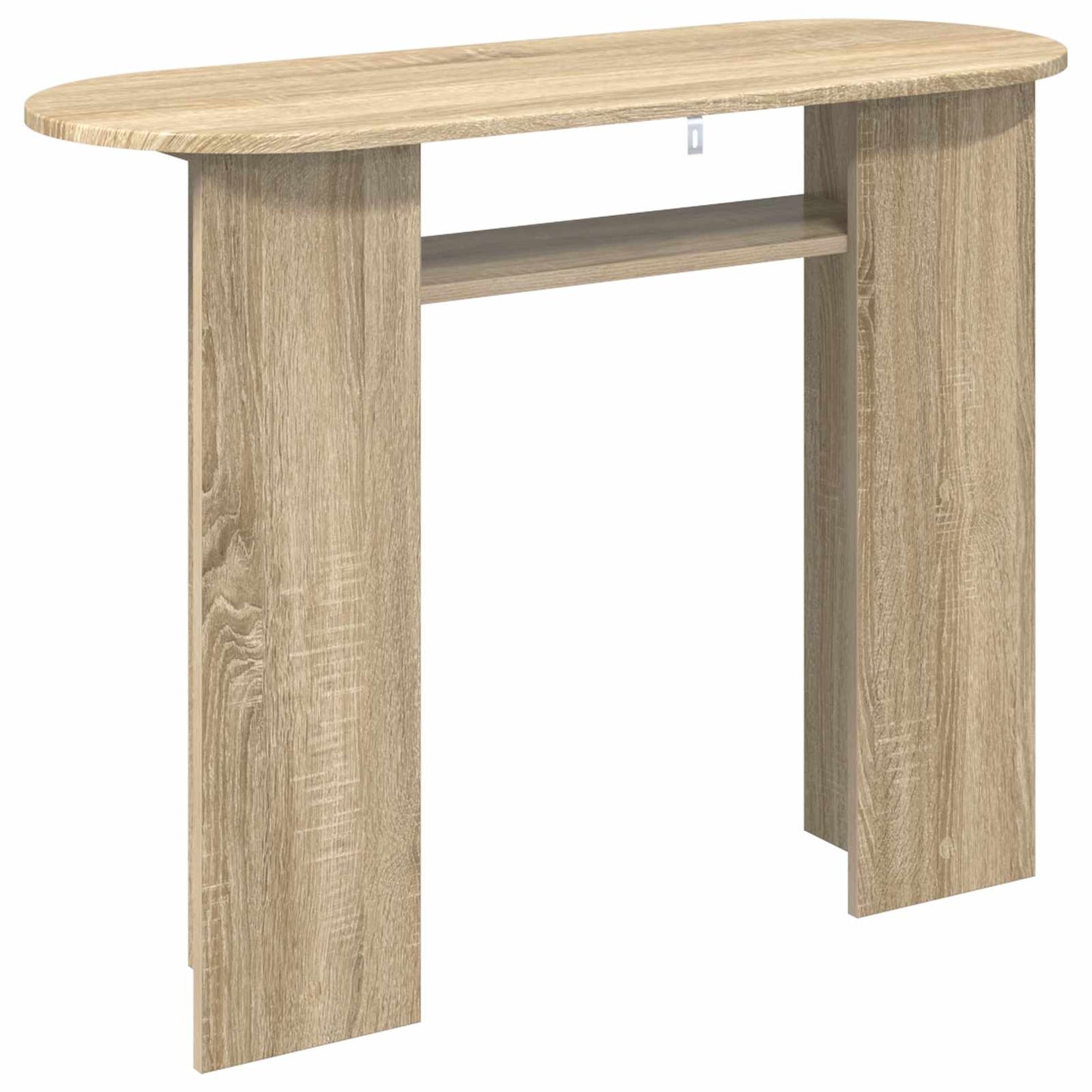 Konsolbord Sonoma-eg 100 x 39,5 x 75 cm Konstrueret træ