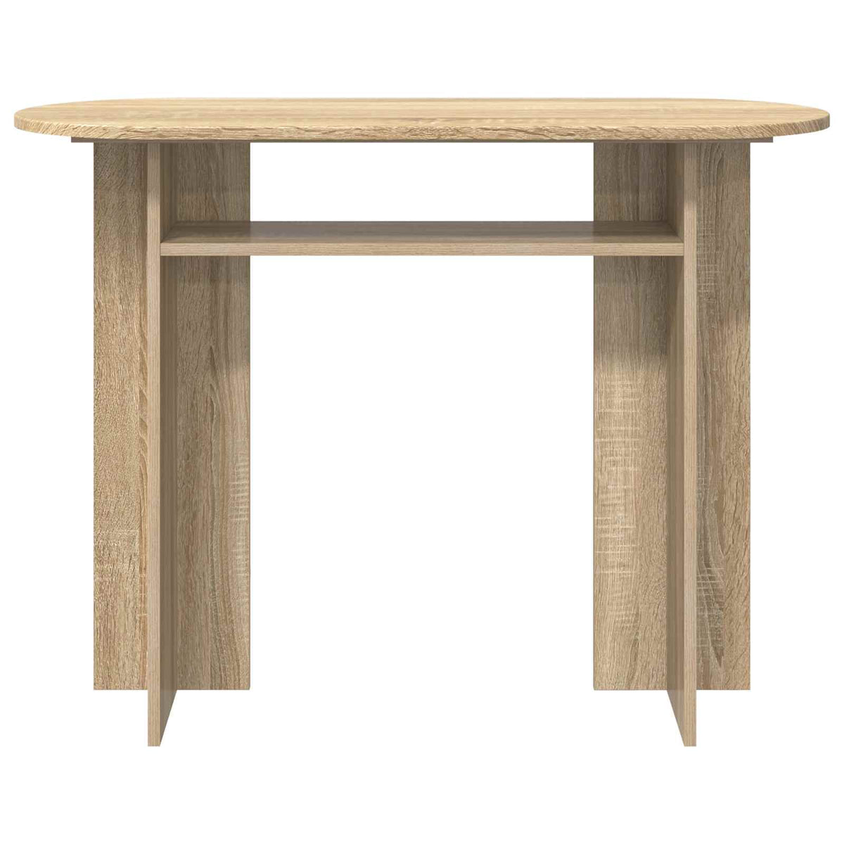 Konsolbord Sonoma-eg 100 x 39,5 x 75 cm Konstrueret træ