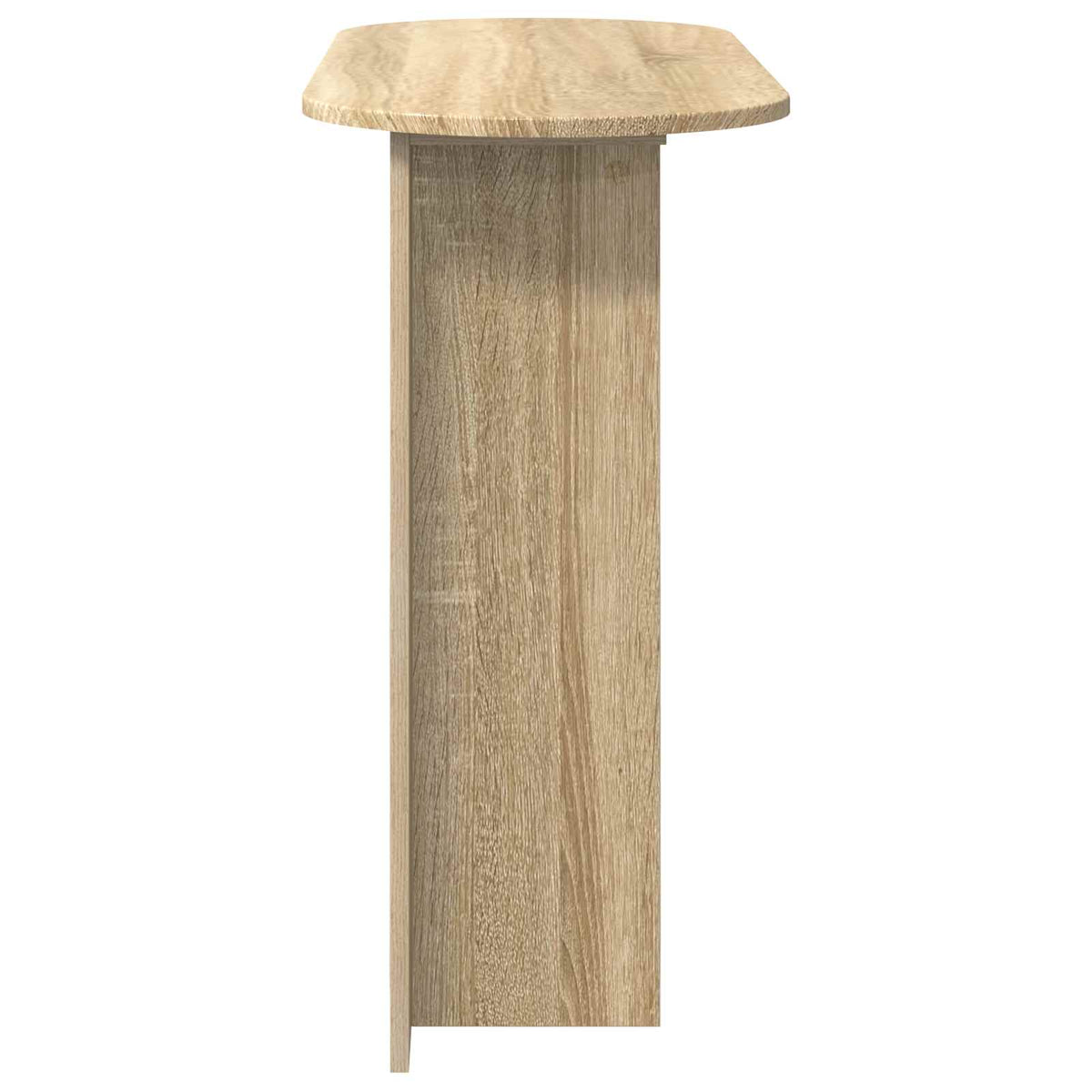 Konsolbord Sonoma-eg 100 x 39,5 x 75 cm Konstrueret træ