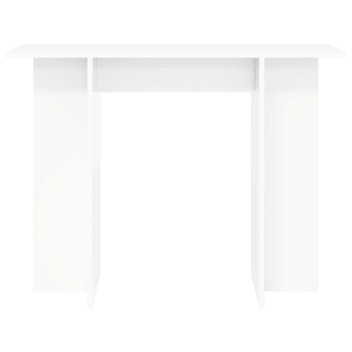 Konsolbord Hvid 100 x 30 x 75 cm Konstrueret træ