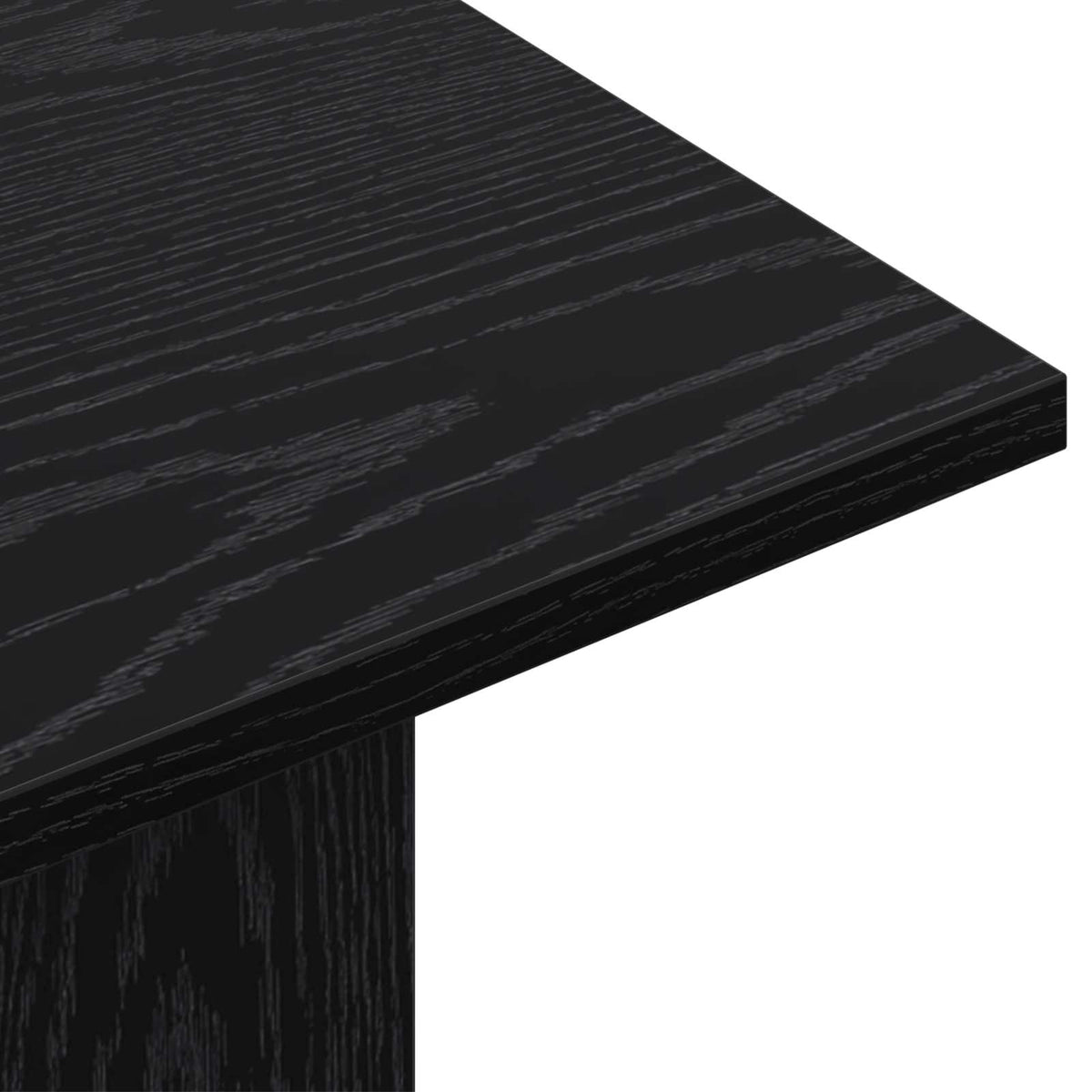 Konsolbord Sort eg 100 x 30 x 75 cm Konstrueret træ