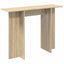 Konsolbord Sonoma-eg 100 x 30 x 75 cm Konstrueret træ