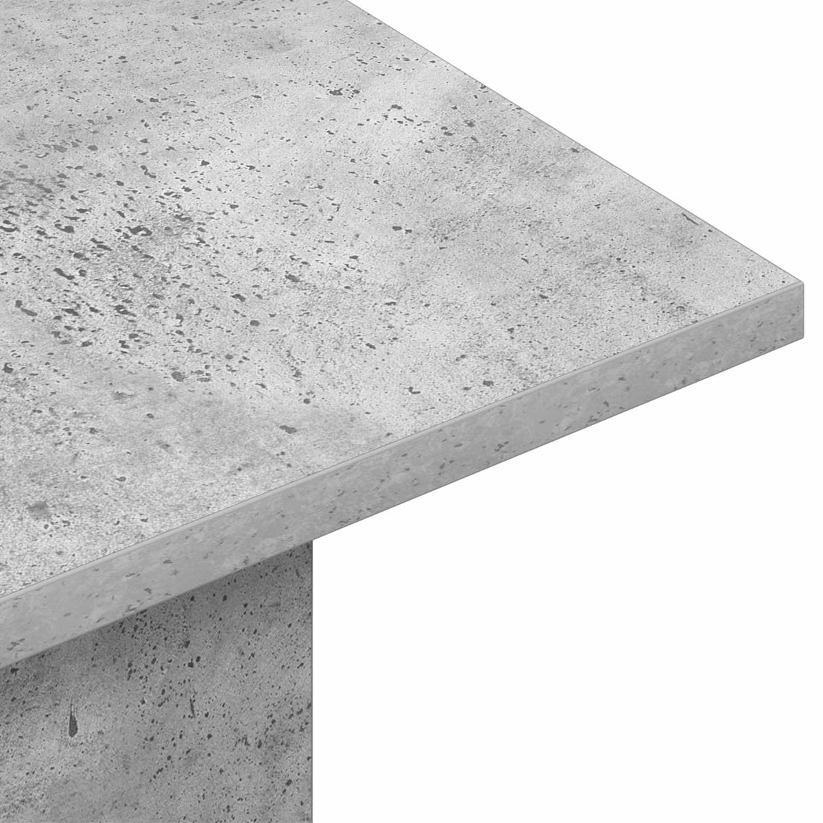 Konsolbord Betongrå 100 x 30 x 75 cm Konstrueret træ