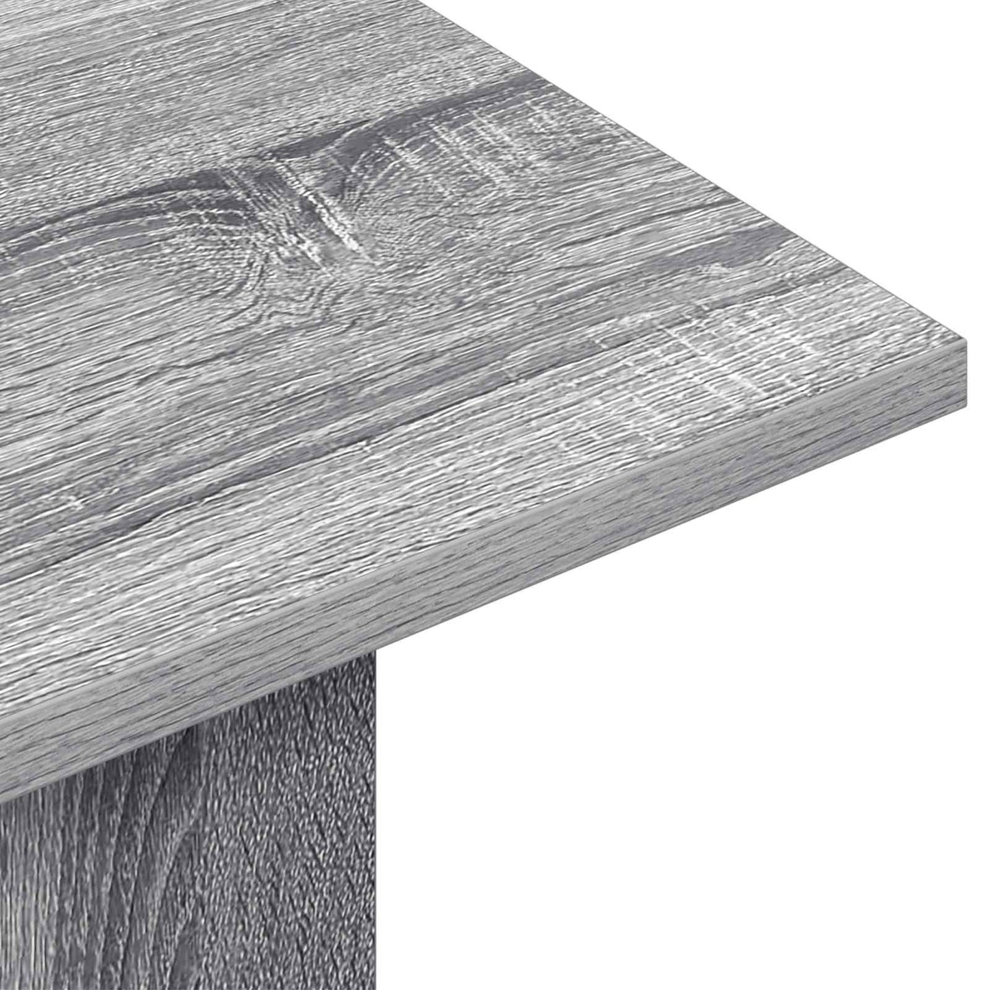 Konsolbord Grå sonoma-eg 100 x 30 x 75 cm Konstrueret træ