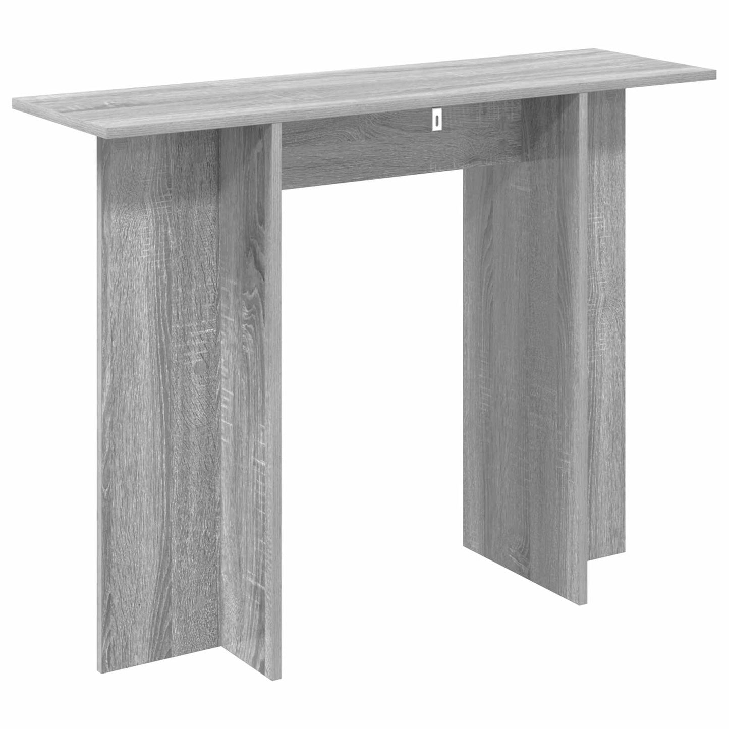 Konsolbord Grå sonoma-eg 100 x 30 x 75 cm Konstrueret træ