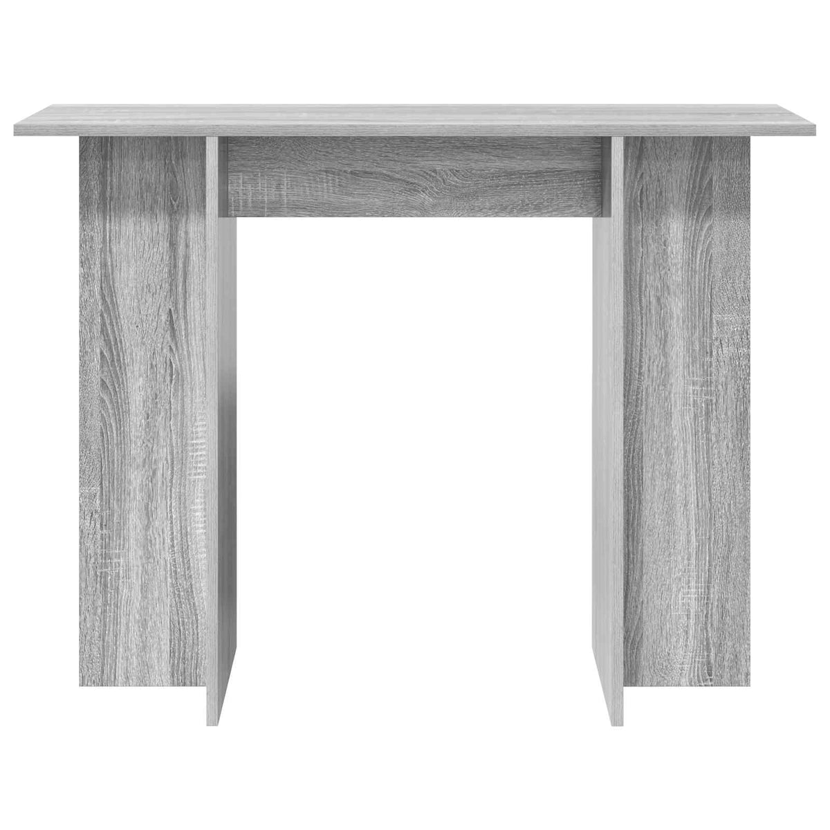 Konsolbord Grå sonoma-eg 100 x 30 x 75 cm Konstrueret træ