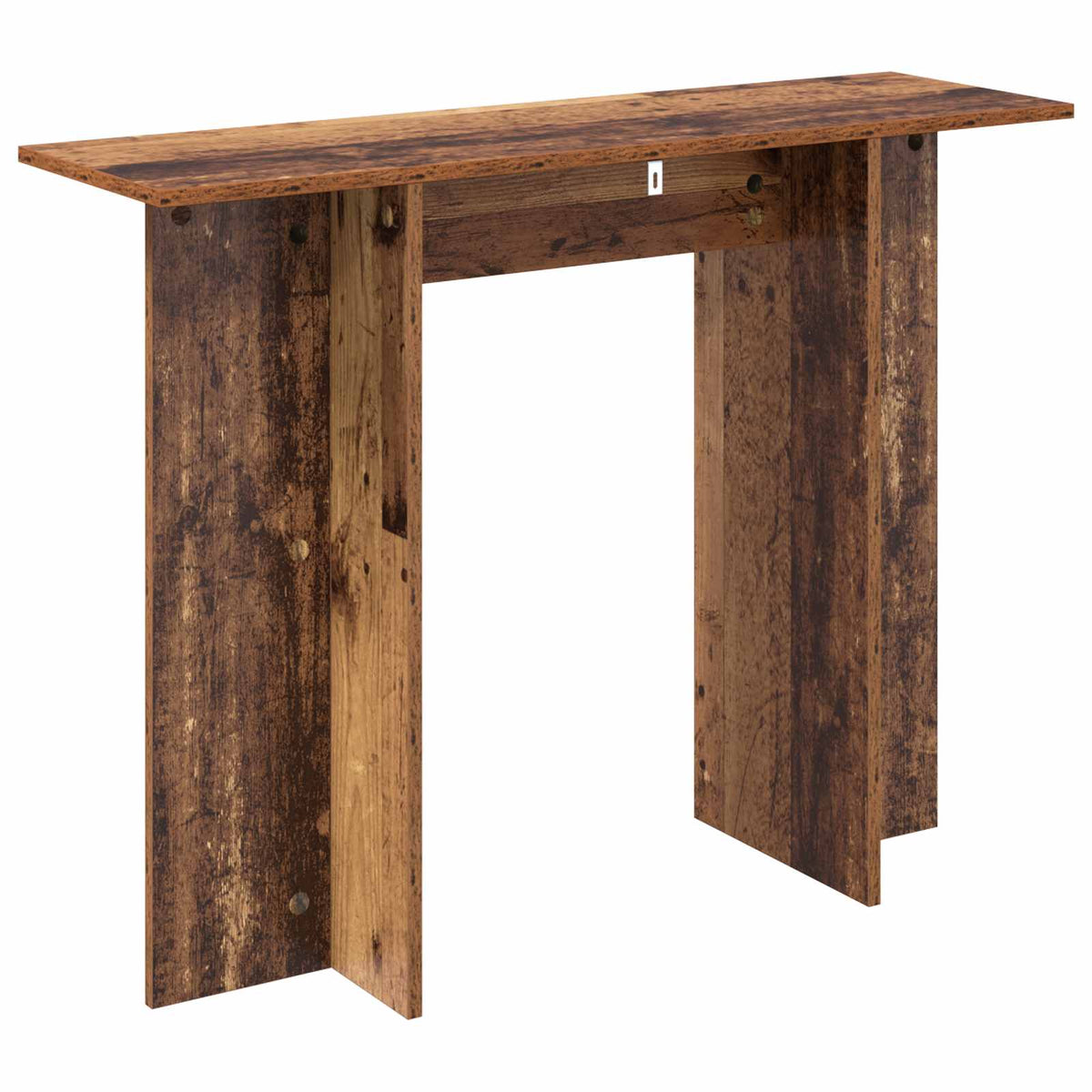 Konsolbord Gammelt træ 100 x 30 x 75 cm Konstrueret træ