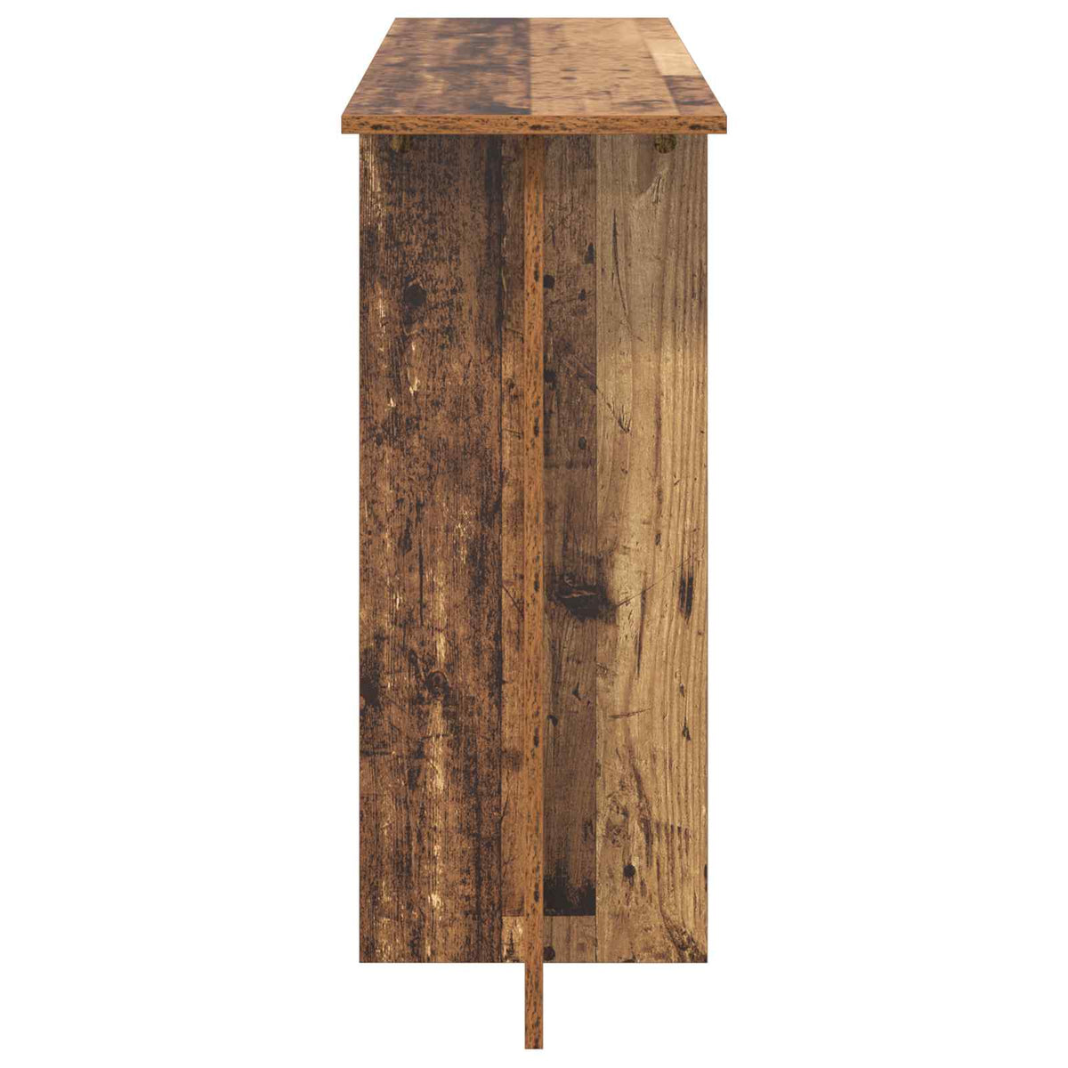 Konsolbord Gammelt træ 100 x 30 x 75 cm Konstrueret træ