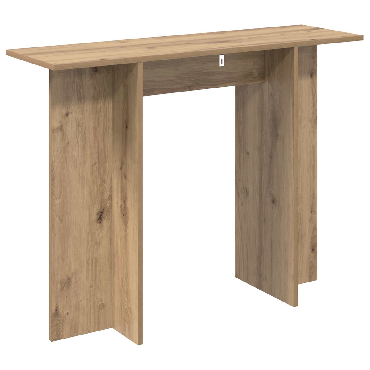 Konsolbord Artisan-eg 100 x 30 x 75 cm Konstrueret træ