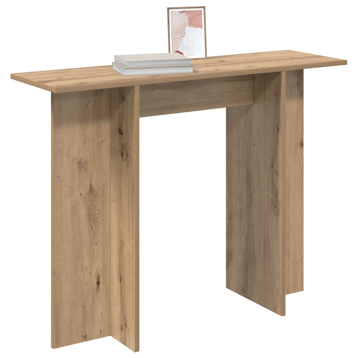 Konsolbord Artisan-eg 100 x 30 x 75 cm Konstrueret træ