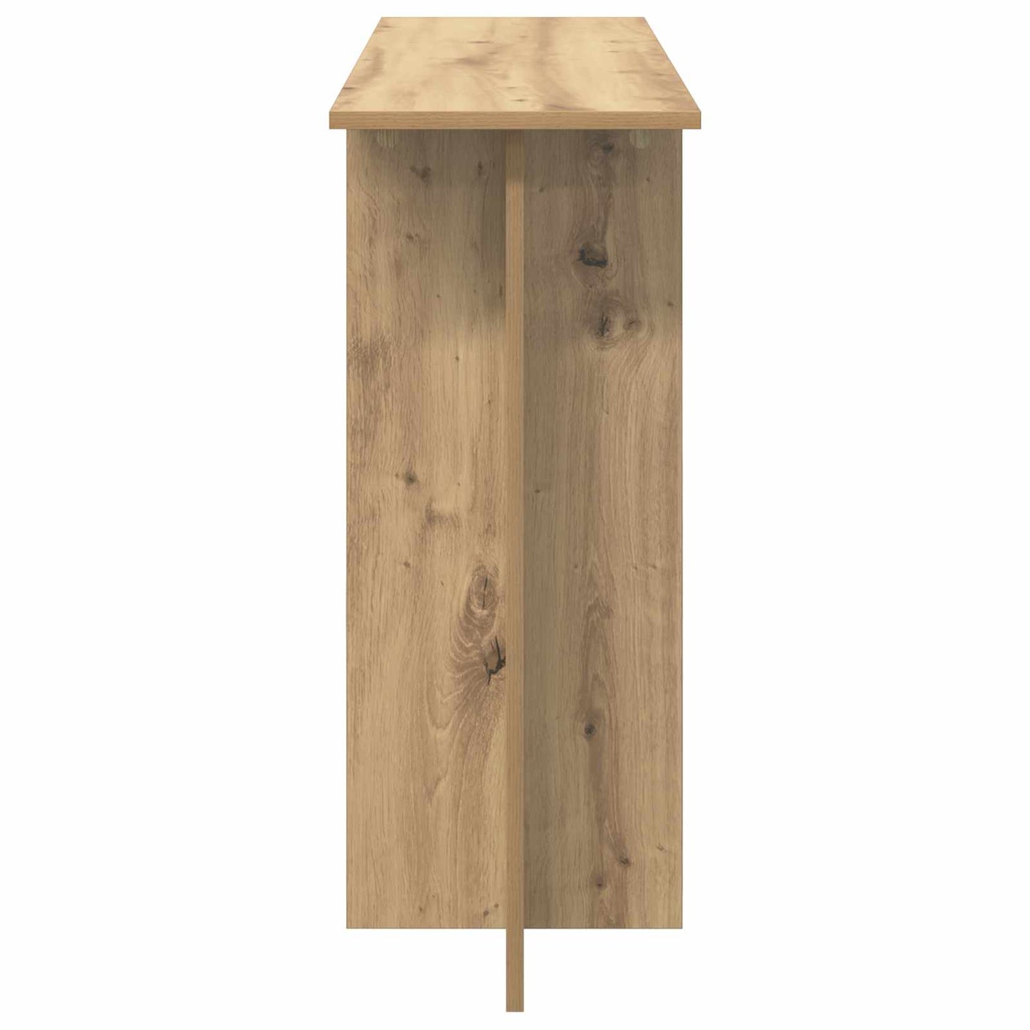 Konsolbord Artisan-eg 100 x 30 x 75 cm Konstrueret træ