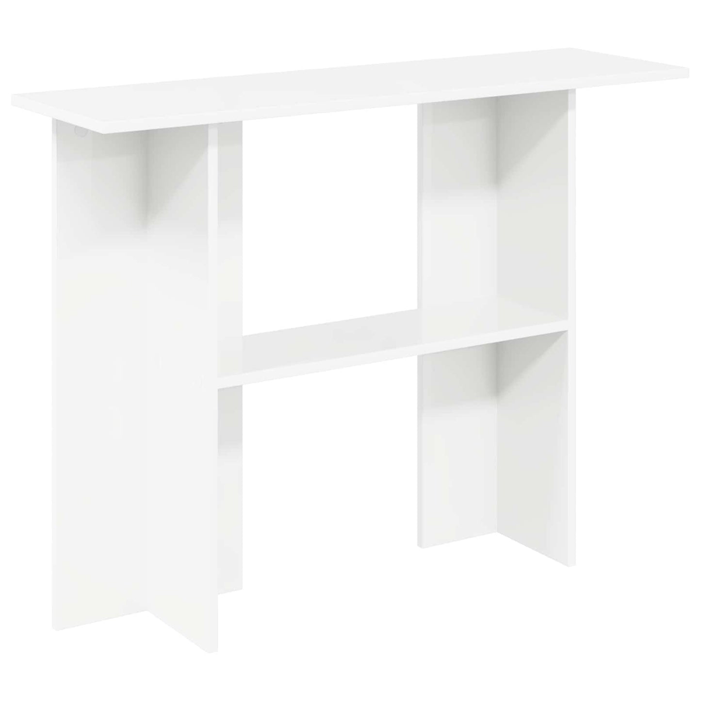 Konsolbord Hvid 100 x 30 x 75 cm Konstrueret træ
