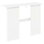 Konsolbord Hvid 100 x 30 x 75 cm Konstrueret træ