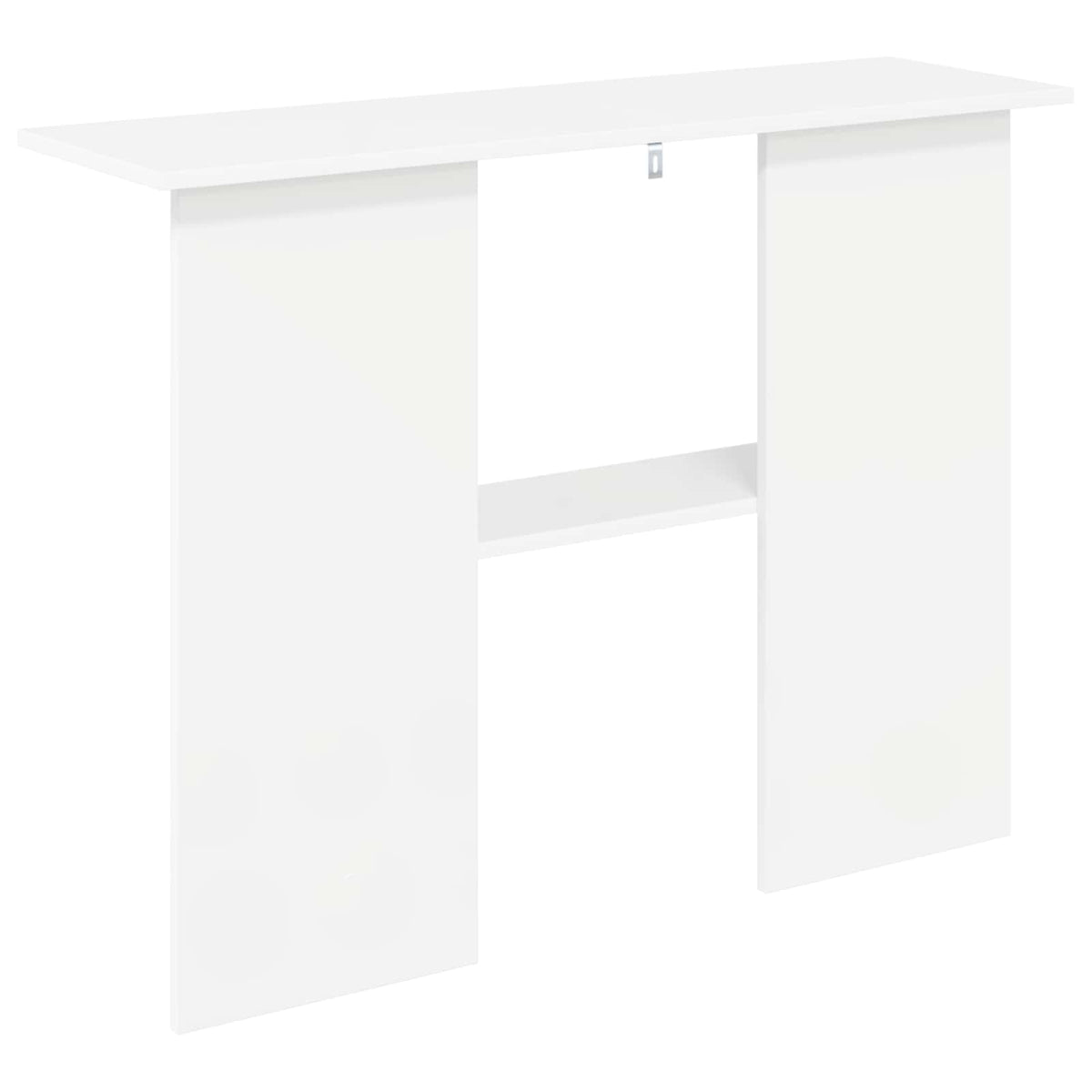 Konsolbord Hvid 100 x 30 x 75 cm Konstrueret træ