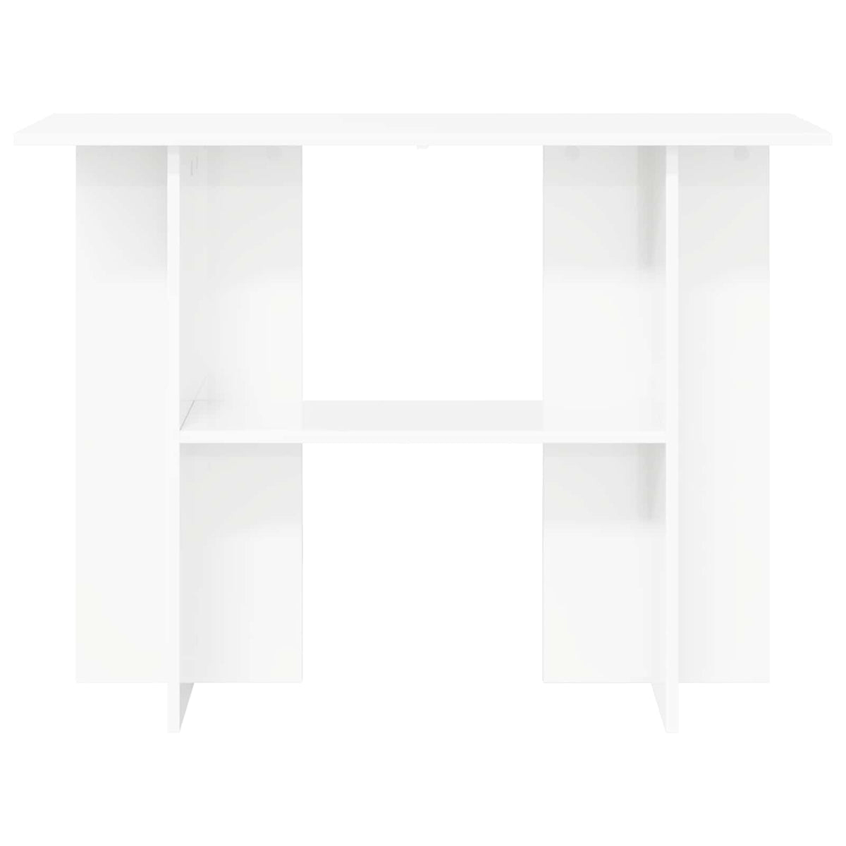 Konsolbord Hvid 100 x 30 x 75 cm Konstrueret træ