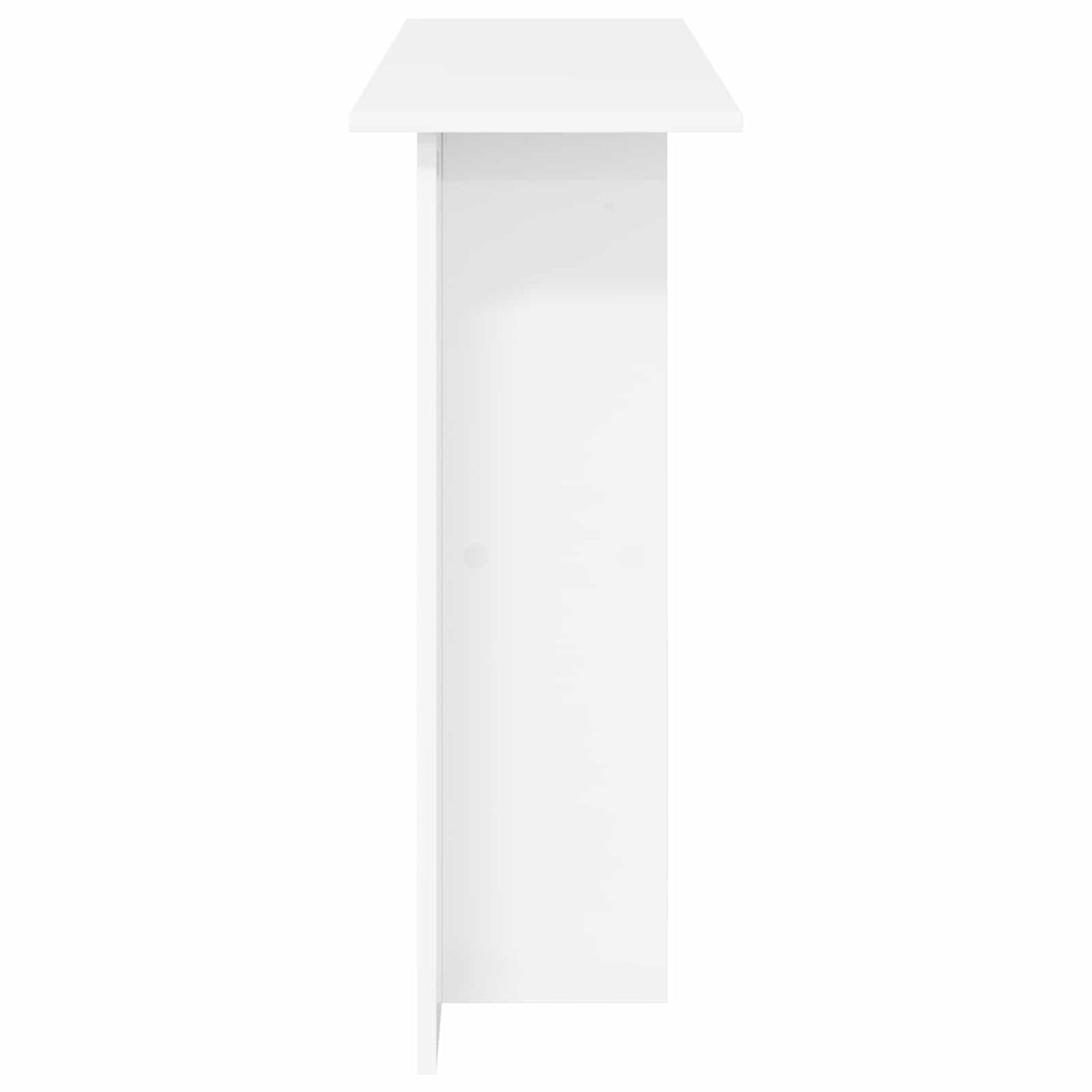 Konsolbord Hvid 100 x 30 x 75 cm Konstrueret træ