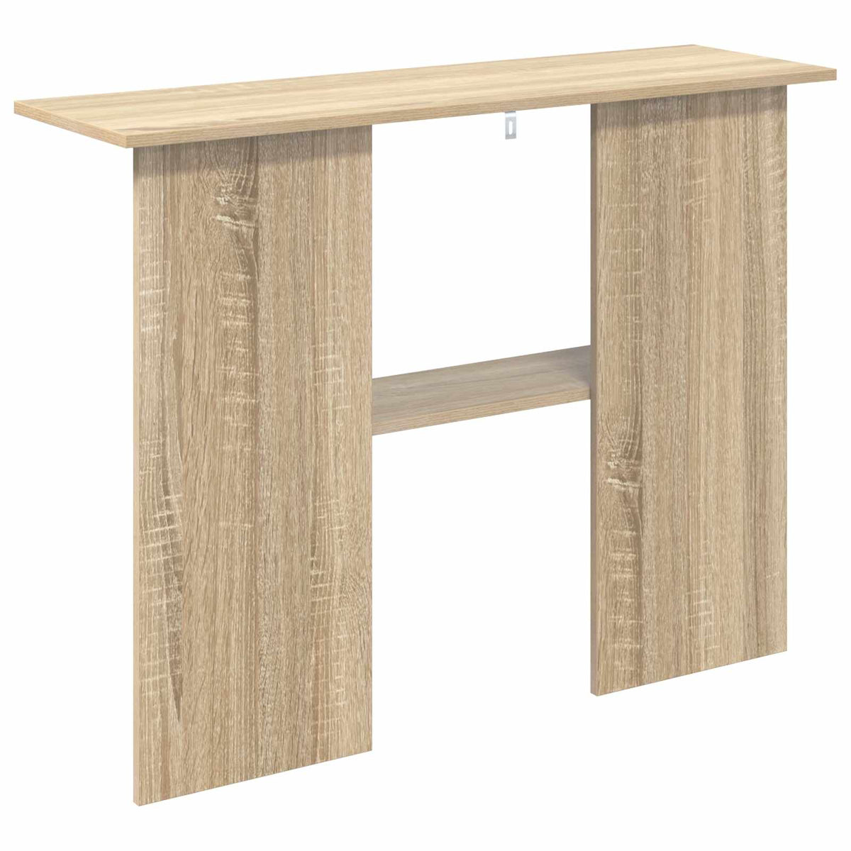 Konsolbord Sonoma-eg 100 x 30 x 75 cm Konstrueret træ