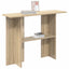 Konsolbord Sonoma-eg 100 x 30 x 75 cm Konstrueret træ