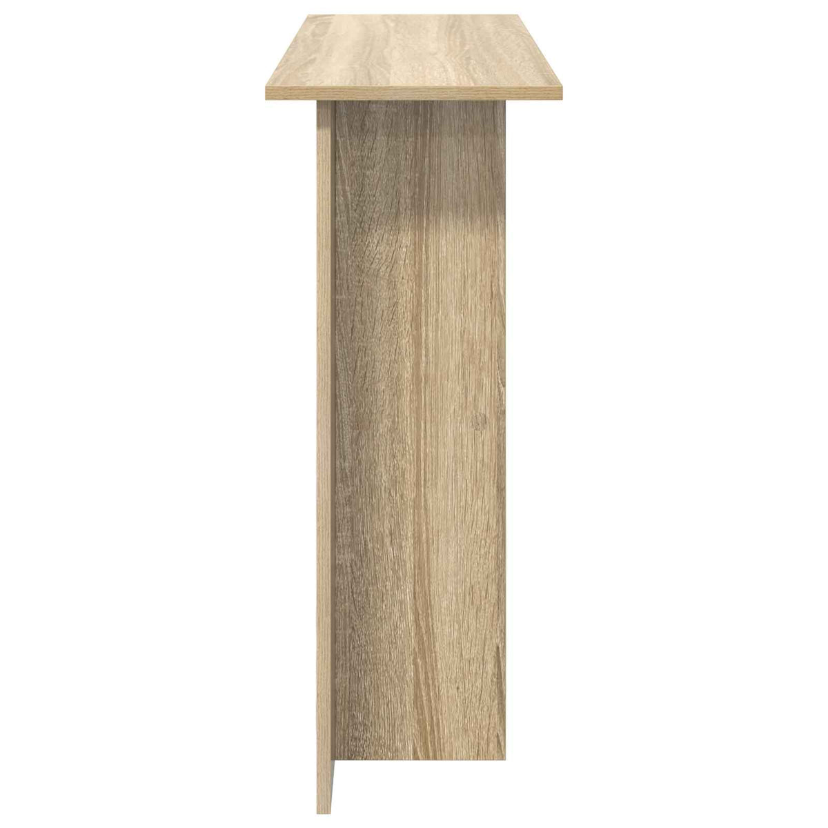 Konsolbord Sonoma-eg 100 x 30 x 75 cm Konstrueret træ