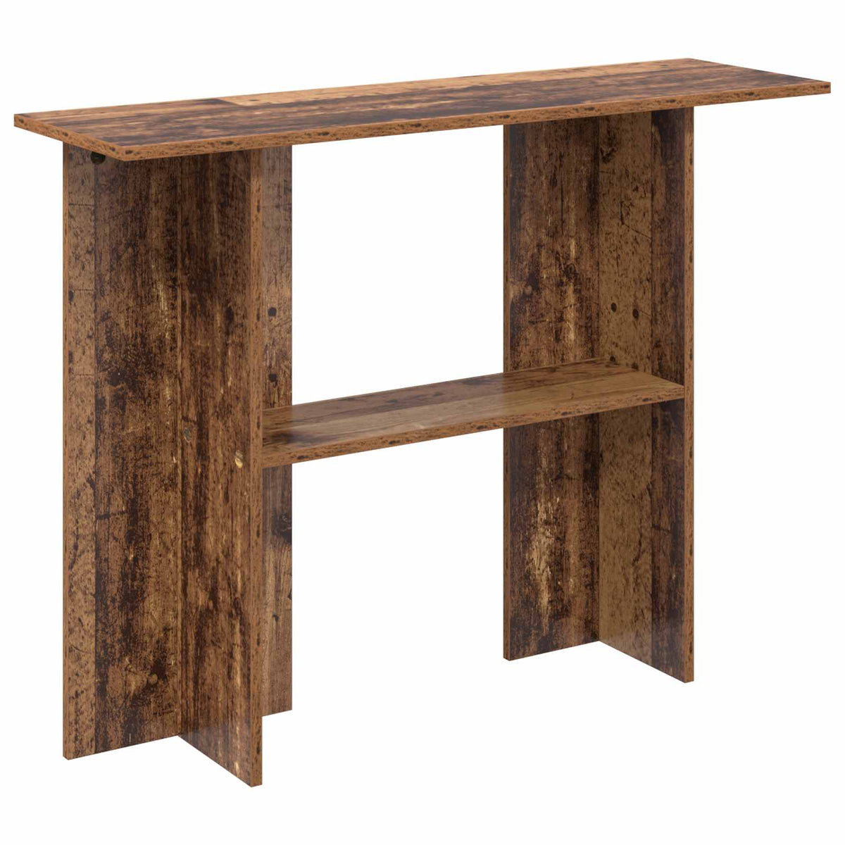 Konsolbord Gammelt træ 100 x 30 x 75 cm Konstrueret træ