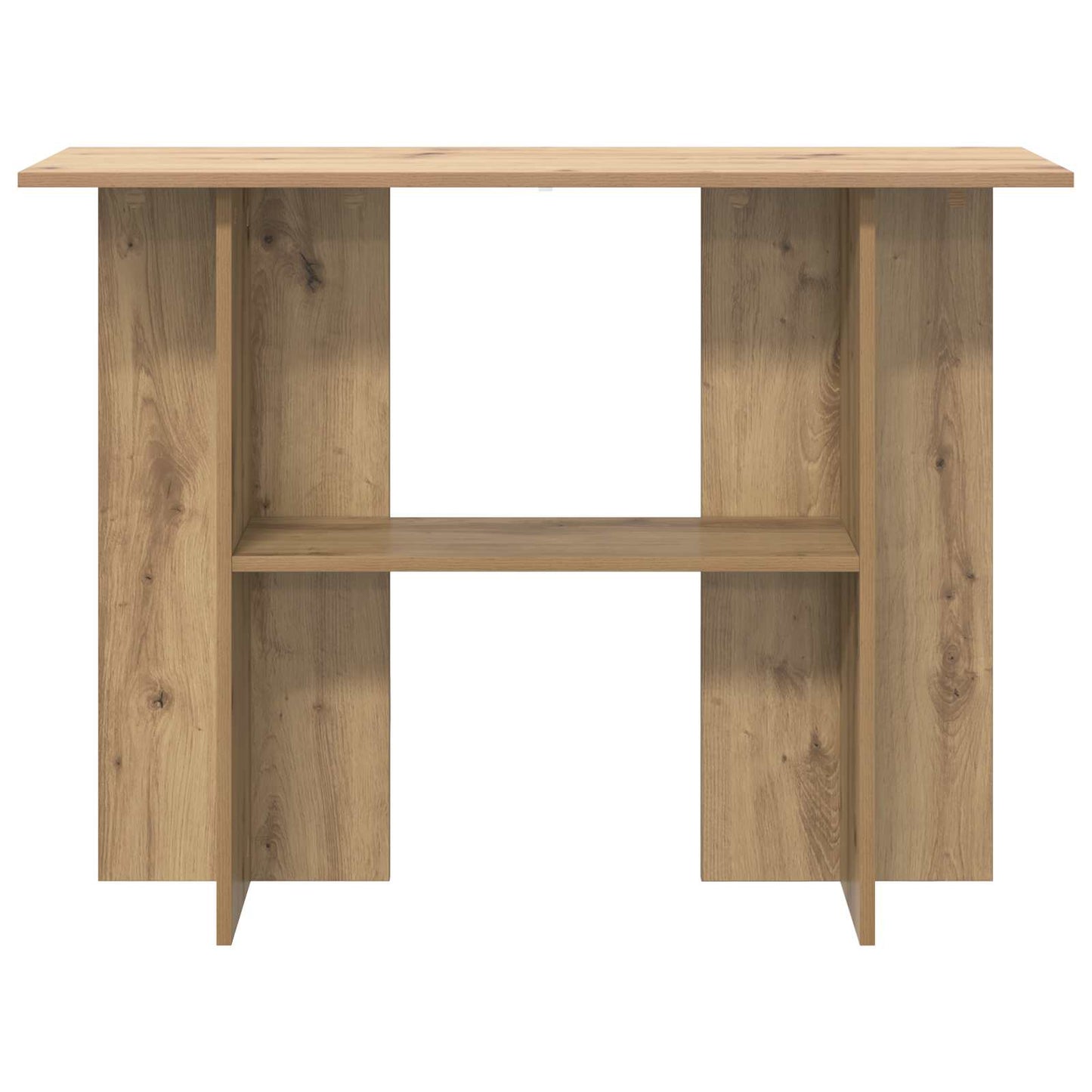 Konsolbord Artisan-eg 100 x 30 x 75 cm Konstrueret træ
