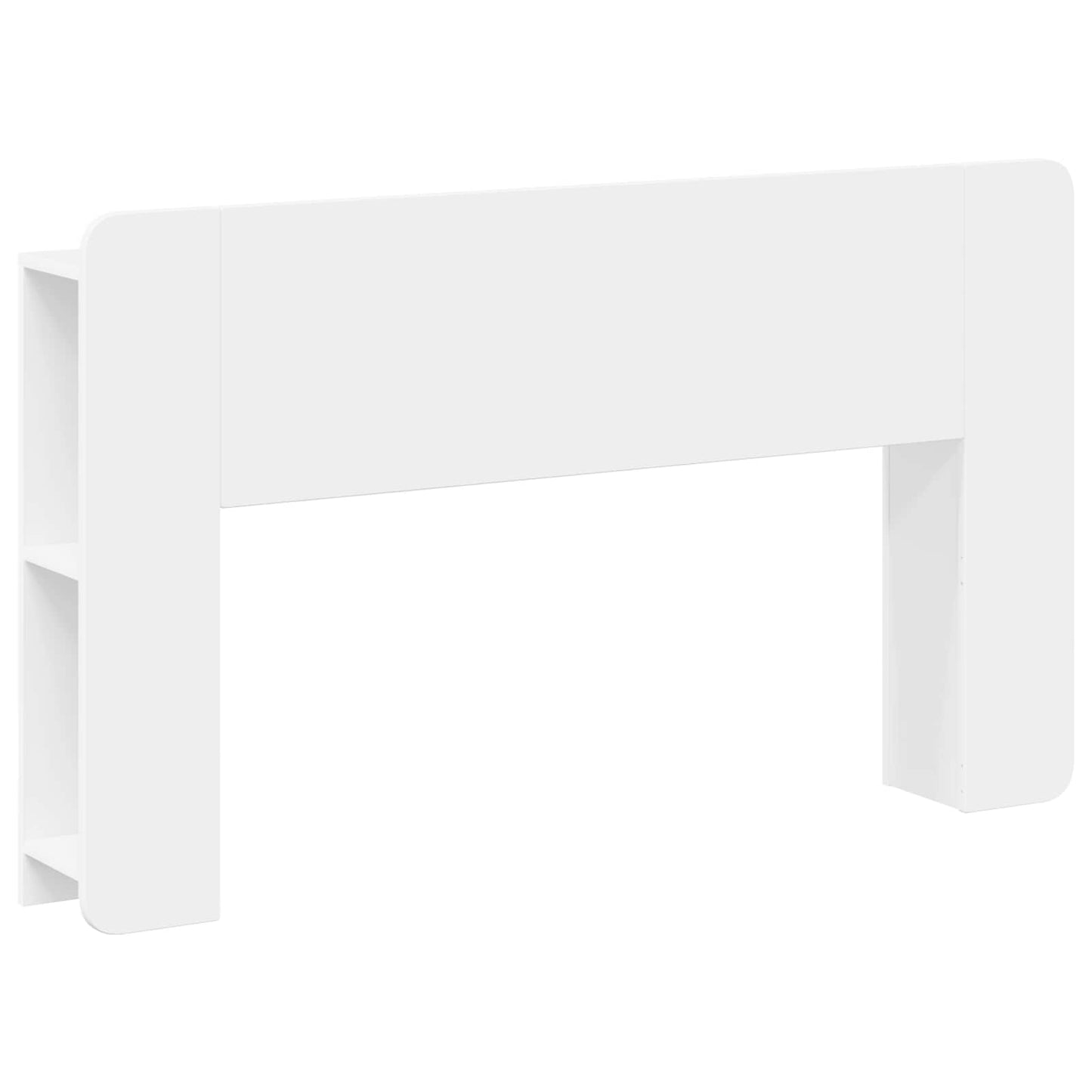 Hovedgærde Skab Hvid 135 x 18,5 x 80 cm Konstrueret træ