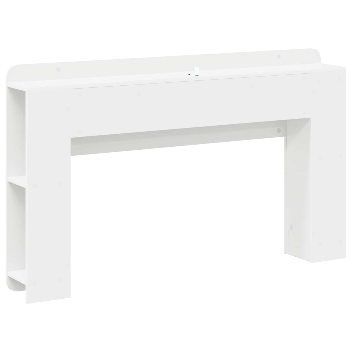 Hovedgærde Skab Hvid 135 x 18,5 x 80 cm Konstrueret træ