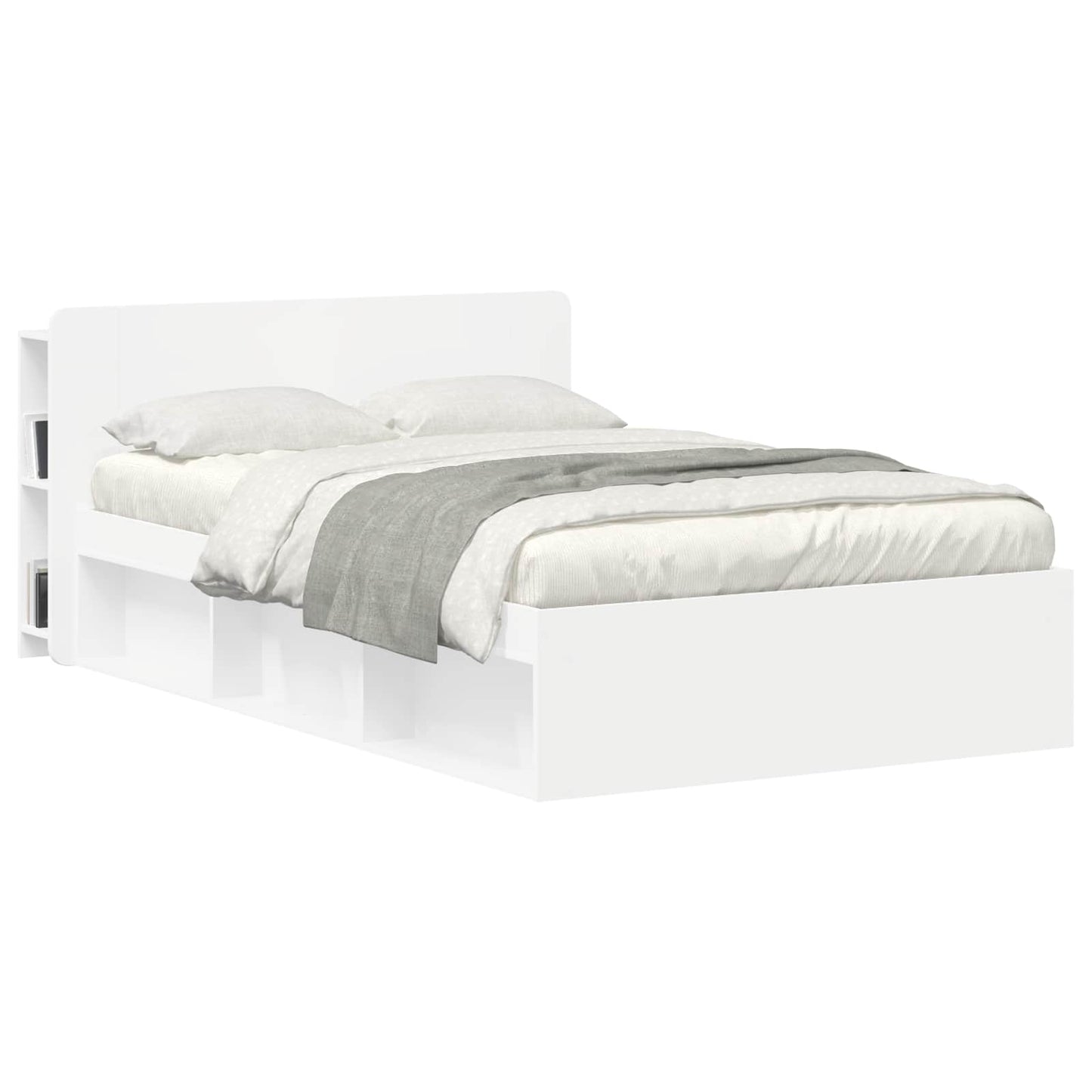 Hovedgærde Skab Hvid 135 x 18,5 x 80 cm Konstrueret træ