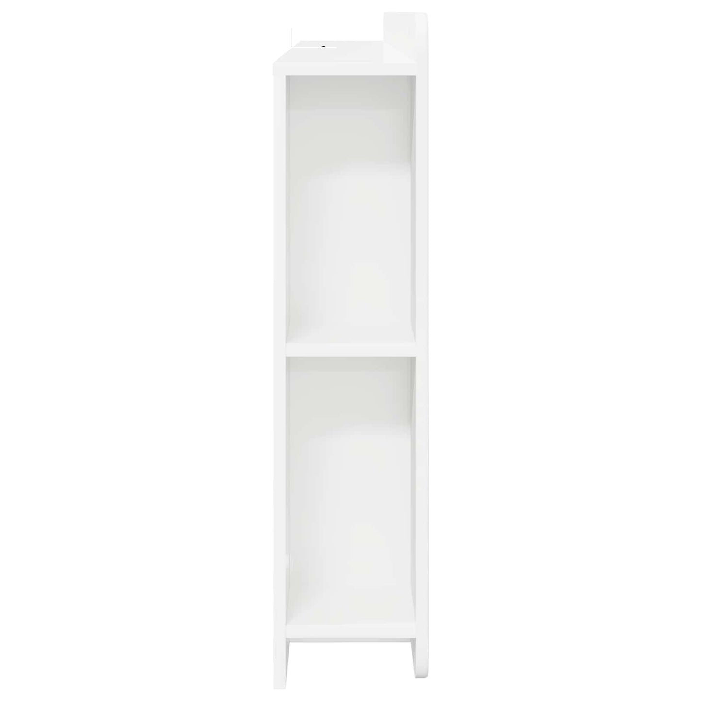 Hovedgærde Skab Hvid 135 x 18,5 x 80 cm Konstrueret træ