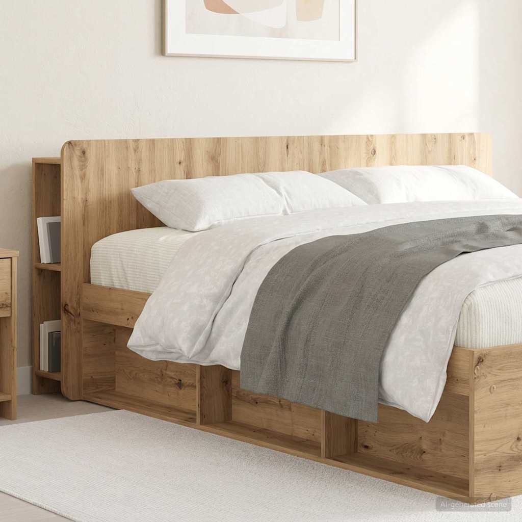 Hovedgærde Skab Artisan-eg 180 cm Konstrueret træ