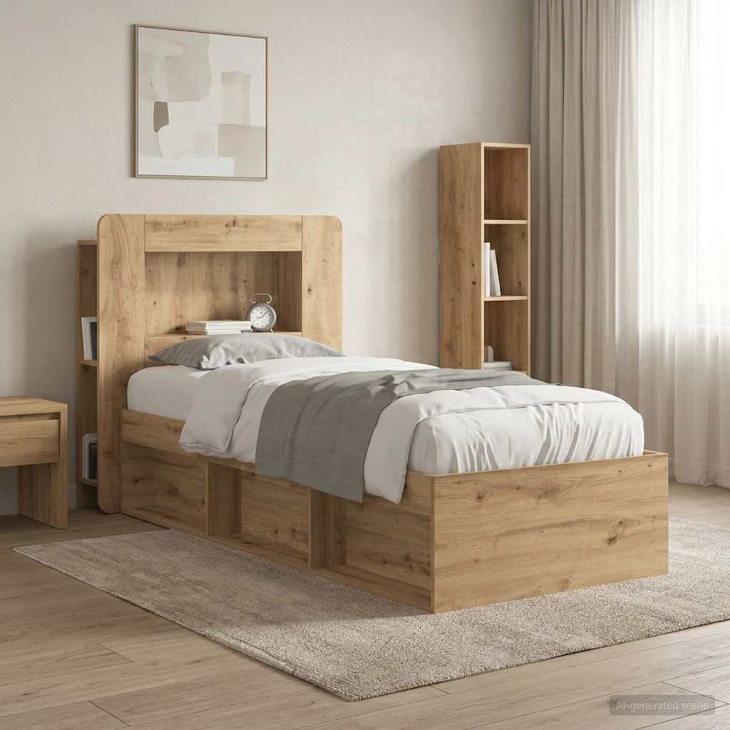Hovedgærde Skab Artisan-eg 80 cm Konstrueret træ