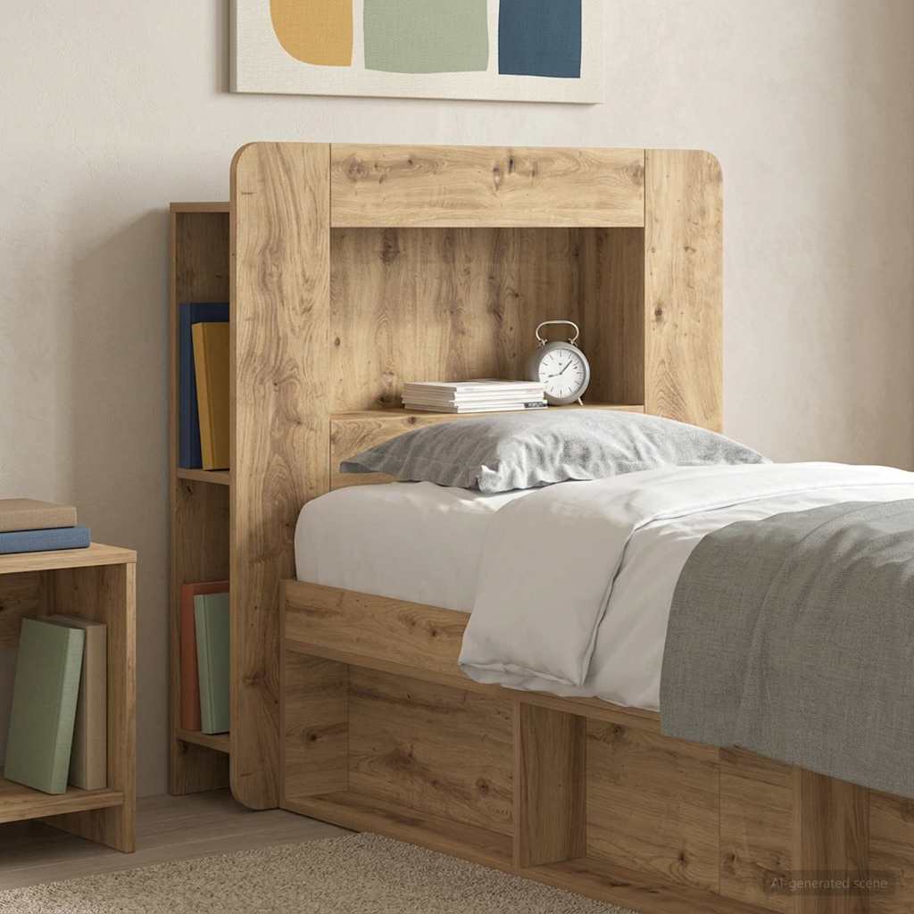 Hovedgærde Skab Artisan-eg 80 cm Konstrueret træ
