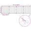 Hundedør 4 stk. Sort 60 x 60 cm Galvaniseret stål