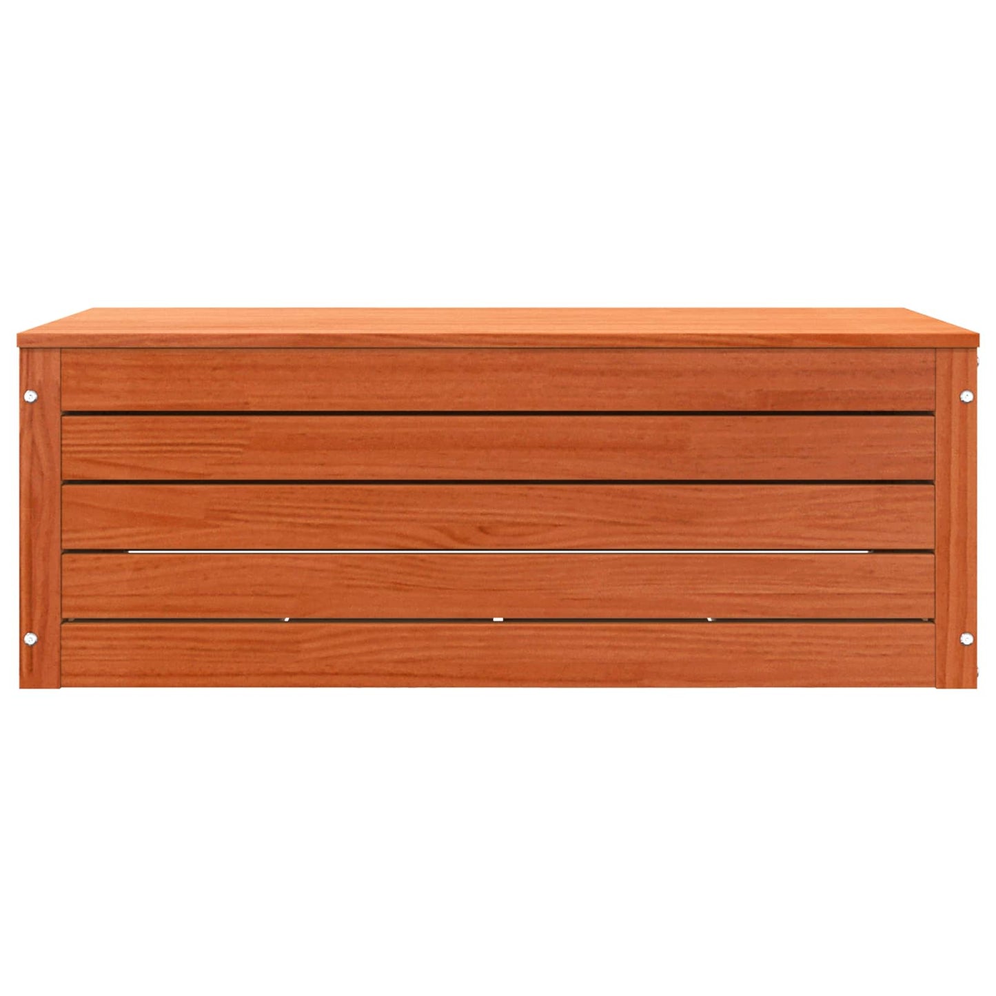 Opbevaringskasse Voks brun 89 x 36,5 x 33 cm Massiv fyrretræ