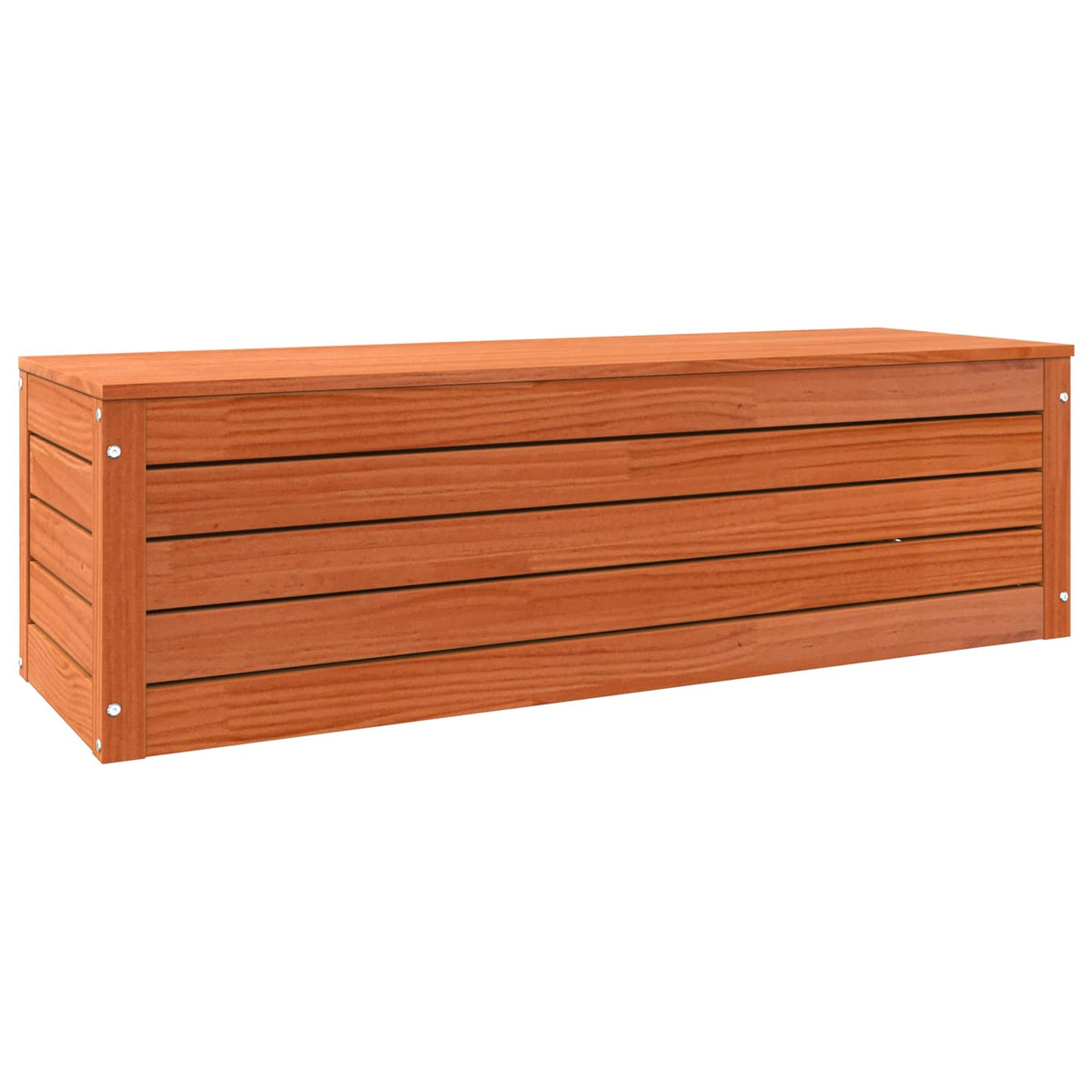 Opbevaringskasse Voks brun 109 x 36,5 x 33 cm Massiv fyrretræ