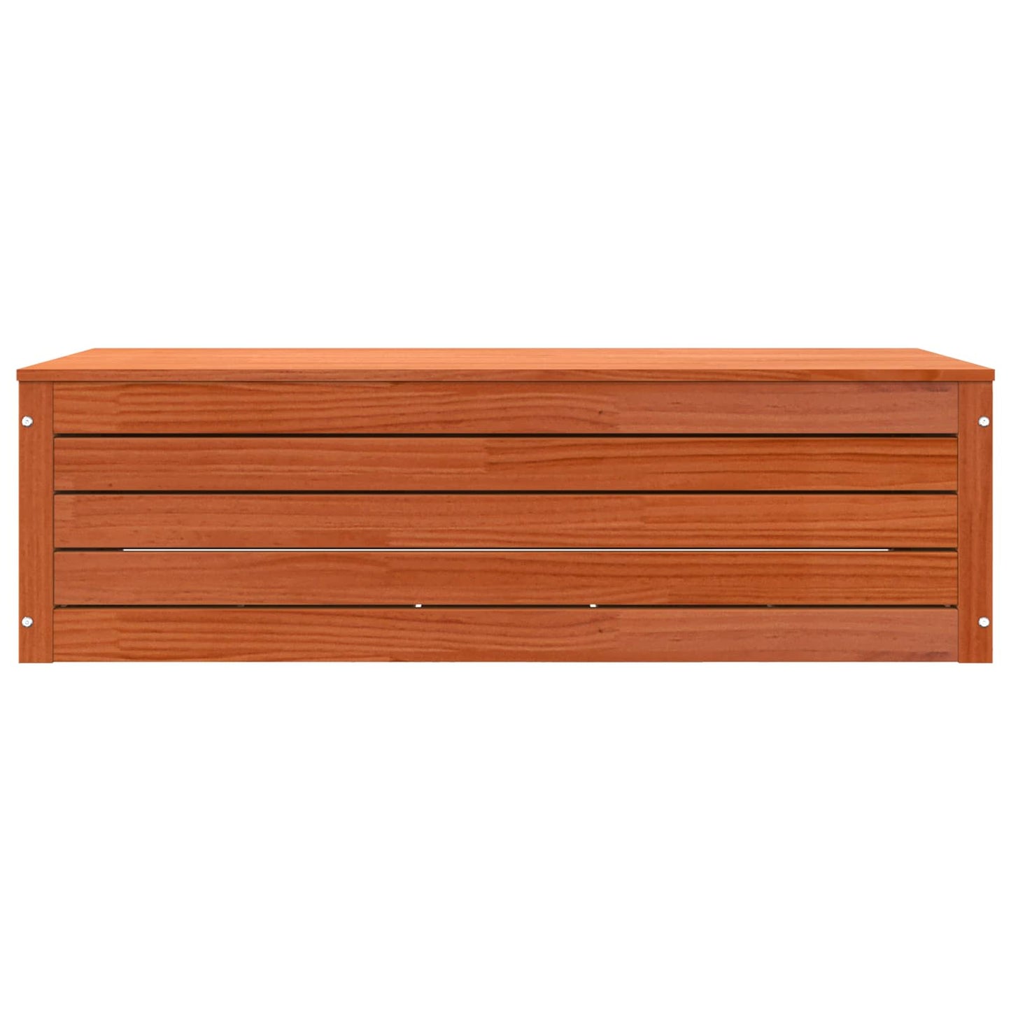 Opbevaringskasse Voks brun 109 x 36,5 x 33 cm Massiv fyrretræ