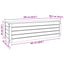 Opbevaringskasse Voks brun 109 x 36,5 x 33 cm Massiv fyrretræ