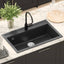 Vask Granit 795 x 505 mm Sort