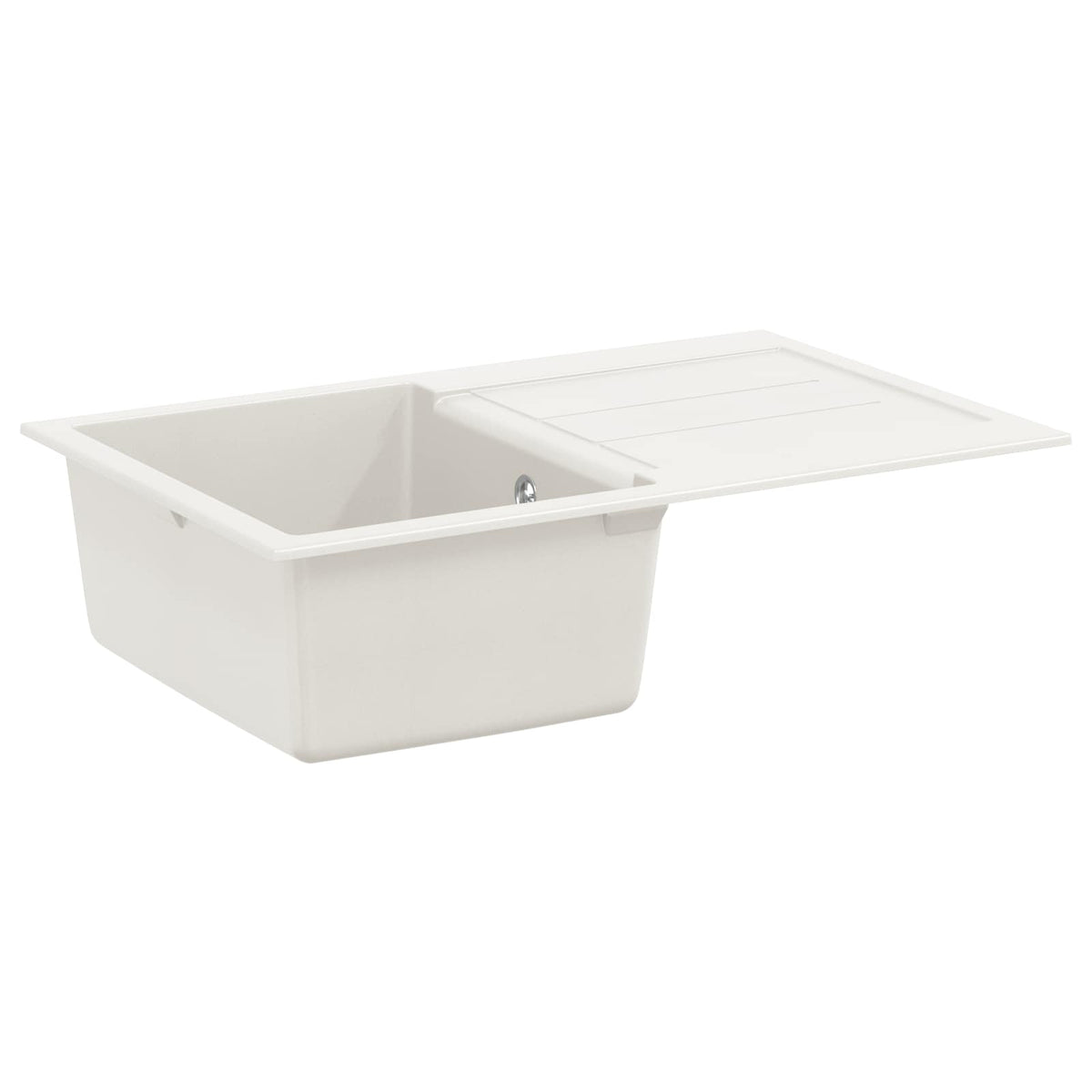 Vask Hvid 780 x 500 mm 80% Kvarts og 20% Resin