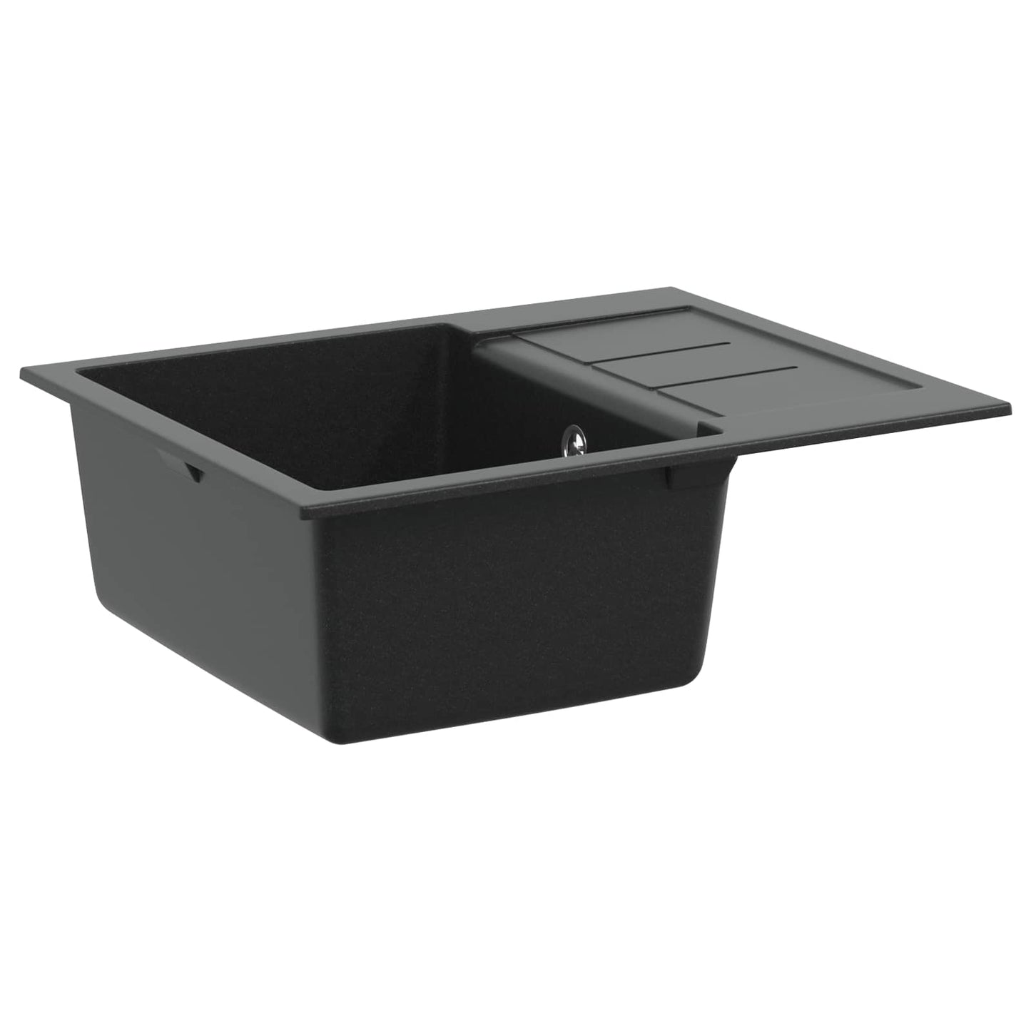 Vask Sort 620 x 500 mm 80% Kvarts og 20% Resin