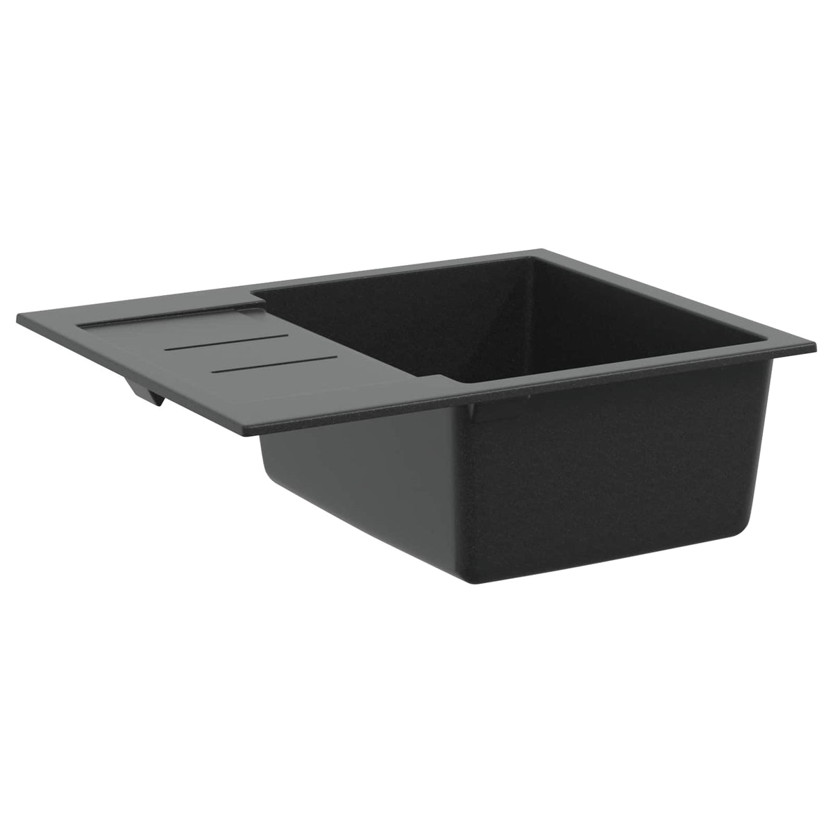 Vask Sort 620 x 500 mm 80% Kvarts og 20% Resin