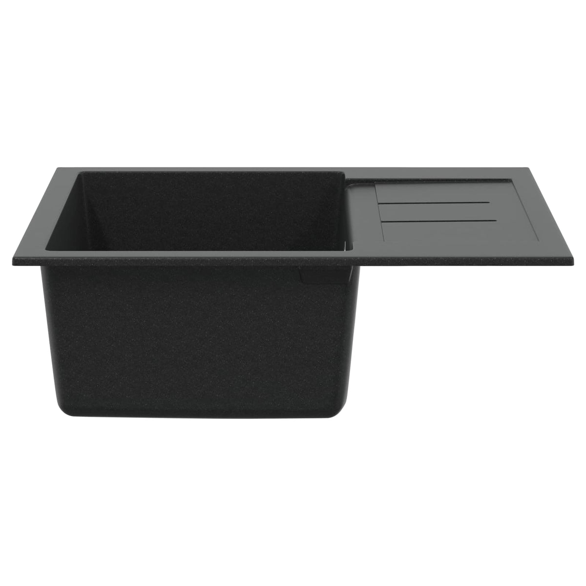 Vask Sort 620 x 500 mm 80% Kvarts og 20% Resin