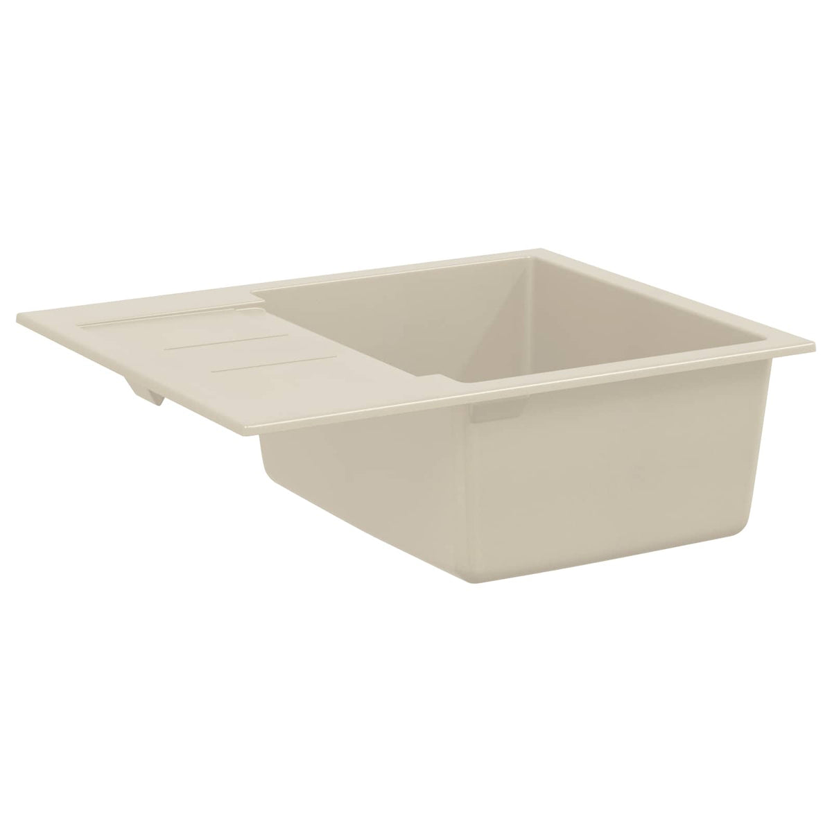 Vask Beige 620 x 500 mm 80% Kvarts og 20% Resin