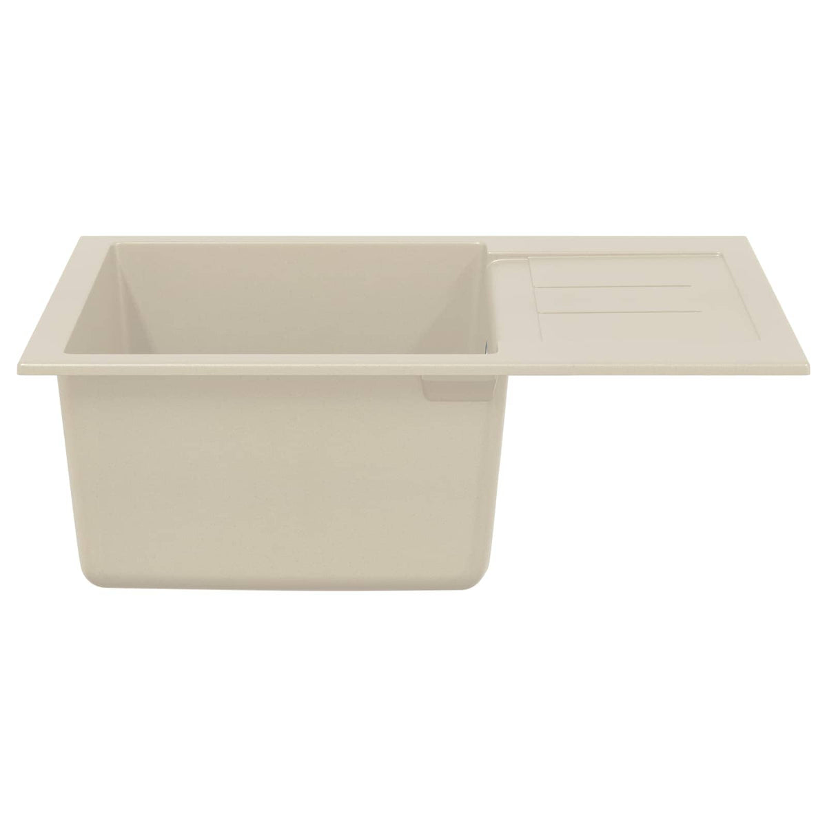Vask Beige 620 x 500 mm 80% Kvarts og 20% Resin