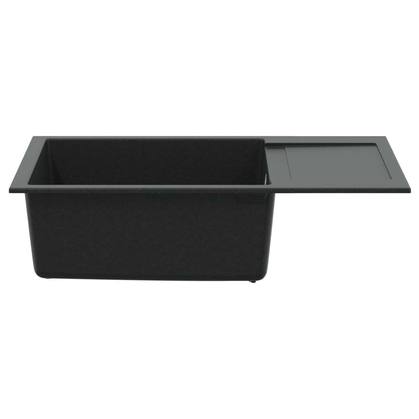 Vask Sort 780 x 500 mm 80% Kvarts og 20% Resin