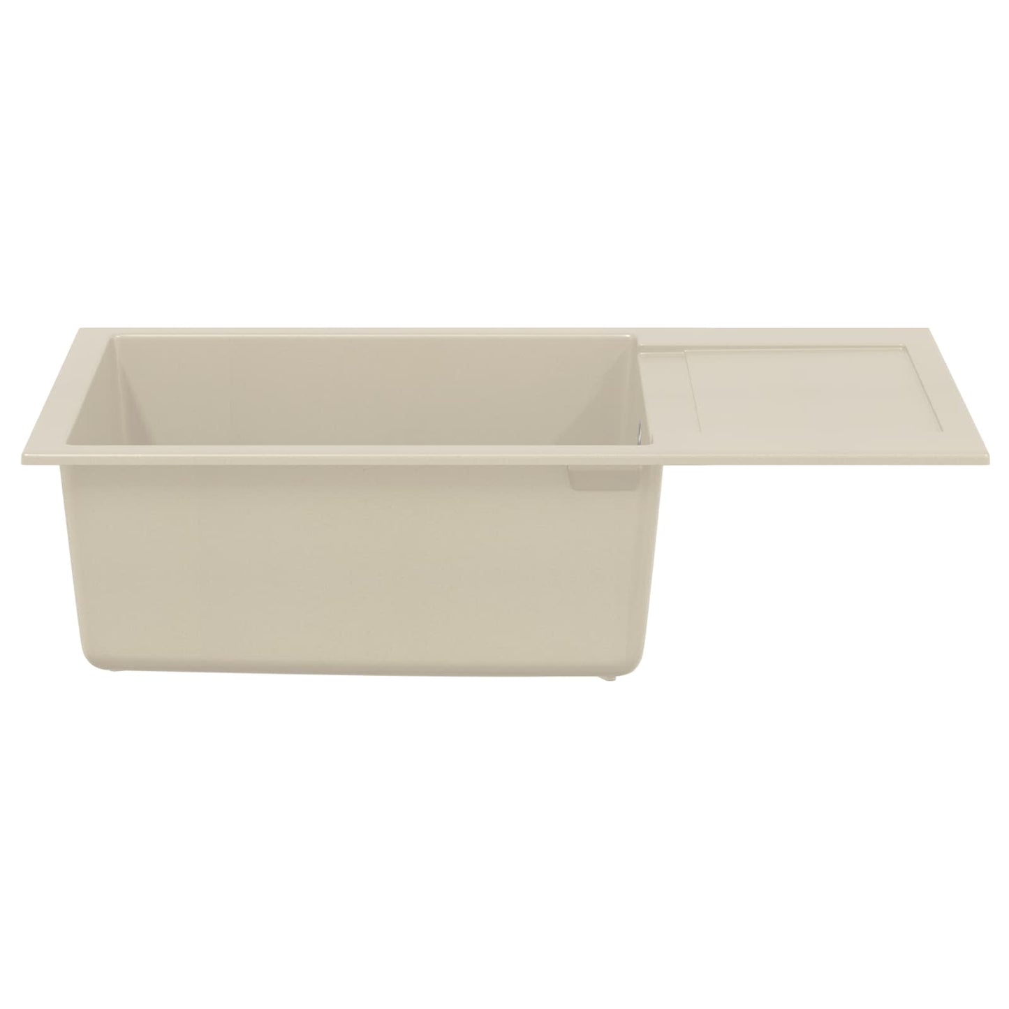 Vask Beige 780 x 500 mm 80% Kvarts og 20% Resin