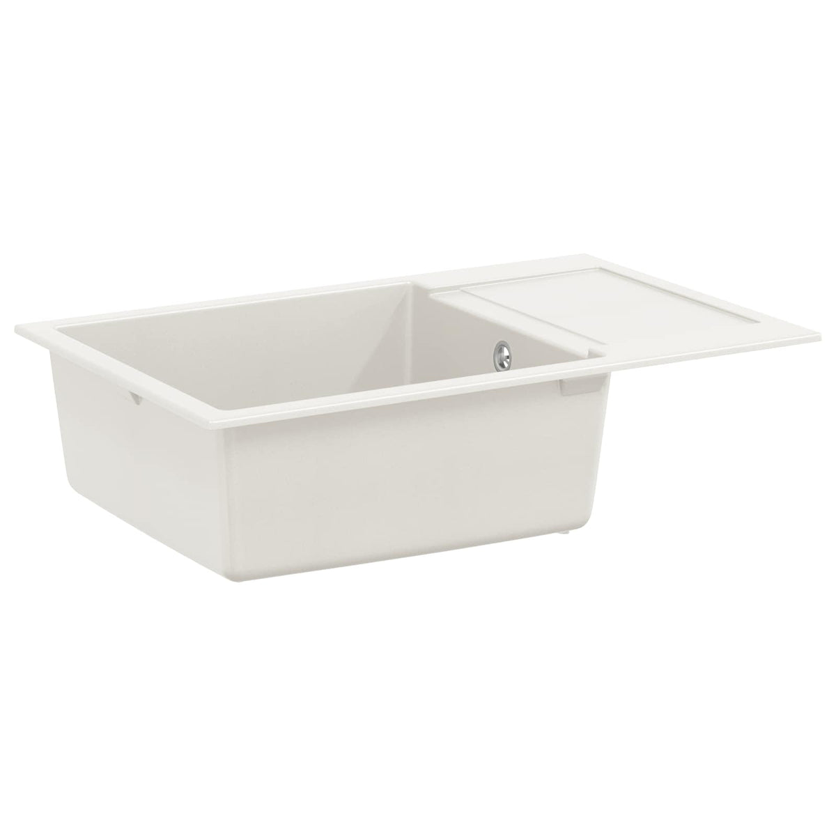 Vask Hvid 780 x 500 mm 80% Kvarts og 20% Resin